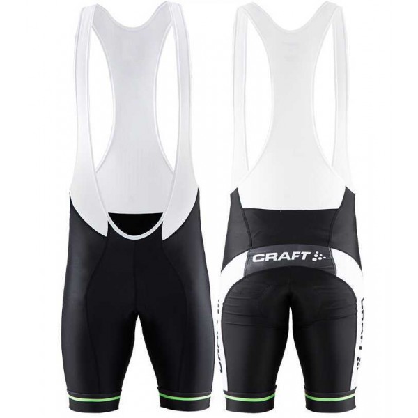 2015 Craft Bike Grand Tour Zwart-Wit-Groen Korte Koersbroek