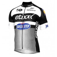 2016 Etixx Quick Step Wielershirt Met Korte Mouwen Wit 2016 Etixx Quick Step Wielershirt Met Korte Mouwen Wit