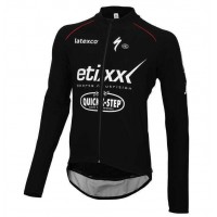 2016 Etixx-Quick Step Wielerkleding Wielershirt Lange Mouw Vliezen Zwart Wit 2016 Etixx-Quick Step Wielerkleding Wielershirt Lange Mouw Vliezen Zwart Wit