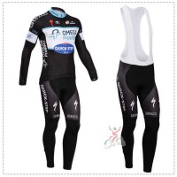 2014 Omega Pharma Quick Step Fietskleding Wielershirt Lange Mouwen+Lange Fietsbroeken Bib 2014 Omega Pharma Quick Step Fietskleding Wielershirt Lange Mouwen+Lange Fietsbroeken Bib