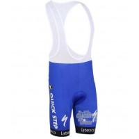2016 Etixx-Quick Step Korte Fietsbroeken Bib Wit Blauw 2016 Etixx-Quick Step Korte Fietsbroeken Bib Wit Blauw