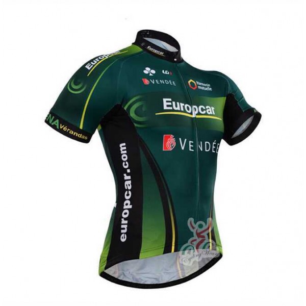 2015 Europcar Wielershirt Met Korte Mouwen