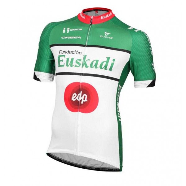 2016 Euskadi Wielershirt Met Korte Mouwen