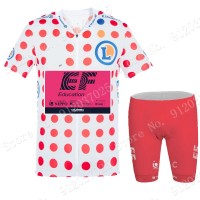 Polka Dot EF Education Frist Tour De France 2021 Team Fietskleding Fietsshirt Korte Mouw+Korte Fietsbroeken 65G0Ly Polka Dot EF Education Frist Tour De France 2021 Team Fietskleding Fietsshirt Korte Mouw+Korte Fietsbroeken 65G0Ly