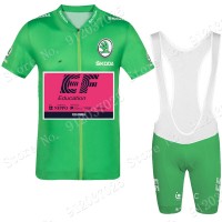 Green EF Education Frist Tour De France 2021 Team Fietskleding Set Wielershirts Korte Mouw+Korte Fietsbroeken Bib T1S3fv Green EF Education Frist Tour De France 2021 Team Fietskleding Set Wielershirts Korte Mouw+Korte Fietsbroeken Bib T1S3fv
