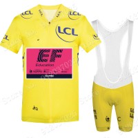 Yellow EF Education Frist Tour De France 2021 Team Fietskleding Set Wielershirts Korte Mouw+Korte Fietsbroeken Bib T6Ce9F Yellow EF Education Frist Tour De France 2021 Team Fietskleding Set Wielershirts Korte Mouw+Korte Fietsbroeken Bib T6Ce9F