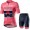 Pink Giro D'italia 2021 Ineos Grenaider Fietskleding Set Wielershirts Korte Mouw+Korte Fietsbroeken Bib NAafGS