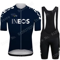 New Ineos Grenadier 2021 Team Fietskleding Set Wielershirts Korte Mouw+Korte Fietsbroeken Bib SwgdKF New Ineos Grenadier 2021 Team Fietskleding Set Wielershirts Korte Mouw+Korte Fietsbroeken Bib SwgdKF