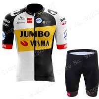 New Style Jumbo Visma 2021 Team Fietskleding Set Wielershirts Korte Mouw+Korte Fietsbroeken Bib X20Smw New Style Jumbo Visma 2021 Team Fietskleding Set Wielershirts Korte Mouw+Korte Fietsbroeken Bib X20Smw