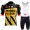 New Style Jumbo Visma 2021 Team Fietskleding Set Wielershirts Korte Mouw+Korte Fietsbroeken Bib RxmLxv