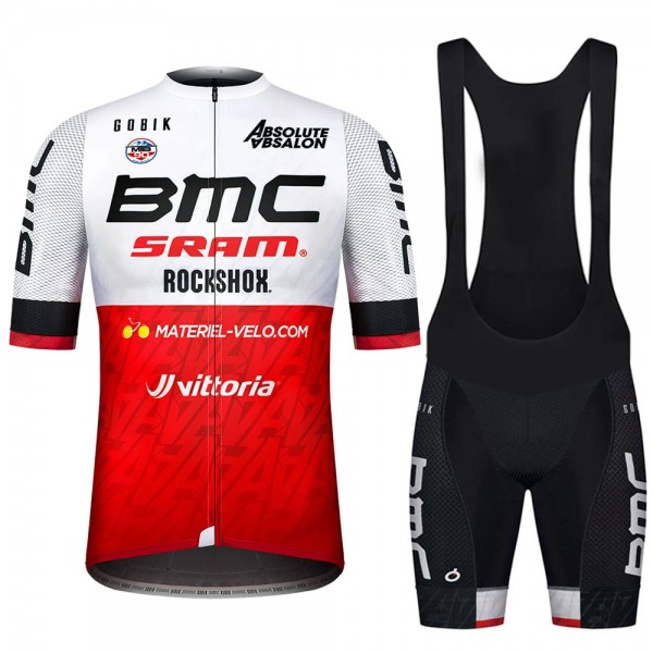 Absolute Absalon Bmc 2021 Team Wielerkleding Fietsshirt Korte Mouw+Korte Fietsbroeken TCzfV6