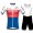 CHAMPION CZECH REPUBLIC Pro Team 2021 Fietskleding Set Wielershirts Korte Mouw+Korte Fietsbroeken Bib Osq1fg