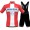 CHAMPION DANMARK Pro Team 2021 Fietskleding Set Wielershirts Korte Mouw+Korte Fietsbroeken Bib C3ItSF