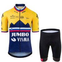 Jumbo Visma SLovenia Pro 2021 Team Fietskleding Set Wielershirts Korte Mouw+Korte Fietsbroeken Bib R9lRR6 Jumbo Visma SLovenia Pro 2021 Team Fietskleding Set Wielershirts Korte Mouw+Korte Fietsbroeken Bib R9lRR6