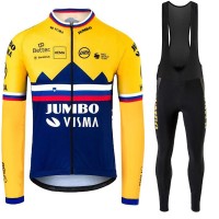 Jumbo Visma SLovenia Pro Team 2021 Fietskleding Set Wielershirts Lange Mouw+Lange Wielrenbroek Ty39t5 Jumbo Visma SLovenia Pro Team 2021 Fietskleding Set Wielershirts Lange Mouw+Lange Wielrenbroek Ty39t5