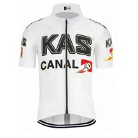 KAS Pro 2021 Team Fietskleding Fietsshirt Korte Mouw+Korte Fietsbroeken OrwywG