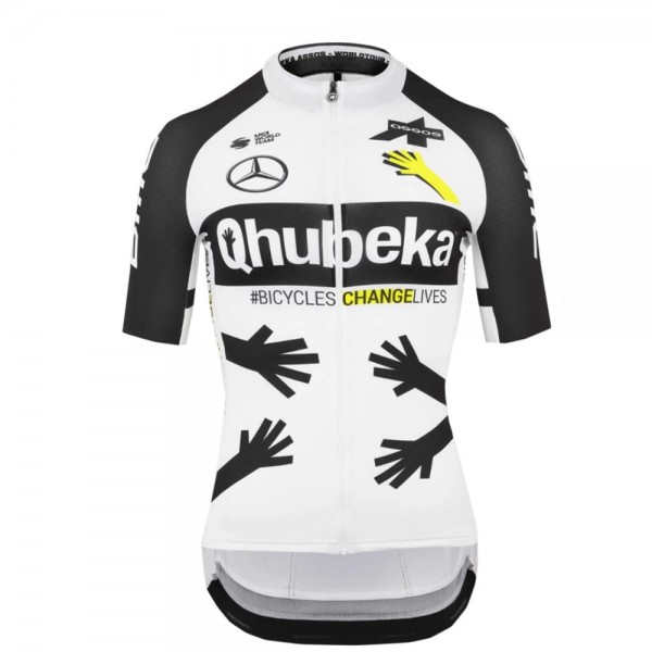 Qhubeka 2021 Team Wielerkleding Fietsshirt Korte Mouw 8NZHRM