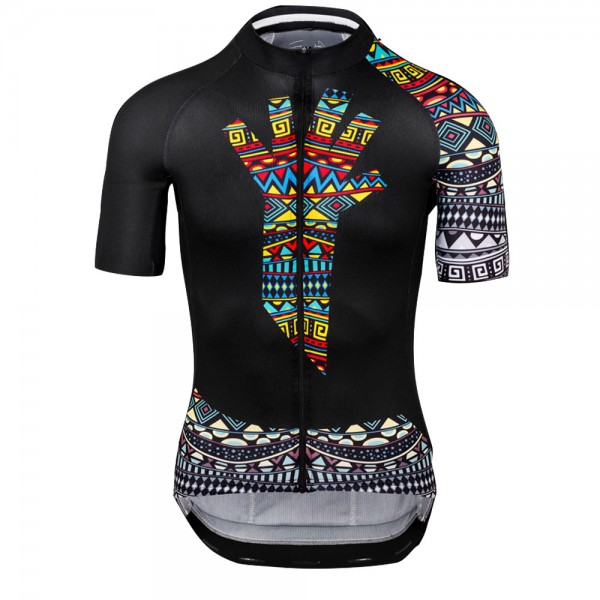 Pro Qhubeka 2021 Team Wielerkleding Fietsshirt Korte Mouw B8nU6C