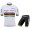 Quick Step Champion Pro 2021 Team Fietskleding Set Wielershirts Korte Mouw+Korte Fietsbroeken Bib Tb0Zvj