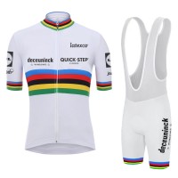 White Champion Quick Step Pro Team 2021 Fietskleding Set Wielershirts Korte Mouw+Korte Fietsbroeken Bib BtxwNG White Champion Quick Step Pro Team 2021 Fietskleding Set Wielershirts Korte Mouw+Korte Fietsbroeken Bib BtxwNG