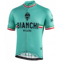 Wielerkleding Profteams 2020 BIANCHI MILANO Isalle Wielershirt Met Korte Mouwen Groen
