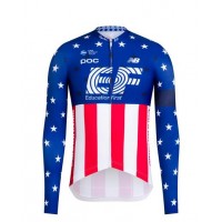 Wielerkleding Profteams 2020 EF Pro Cycling USA National Champs Wielershirts Lange Mouw Wielerkleding Profteams 2020 EF Pro Cycling USA National Champs Wielershirts Lange Mouw