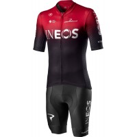 Wielerkleding Profteams 2020 TEAM INEOS Set  Competizione Wielershirt Met Korte Mouwen+Competizione Fietsbroek Korte