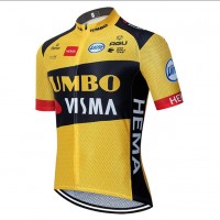 Wielerkleding Profteams 2020 TEAM JUMBO-VISMA Wielershirt Met Korte Mouwen