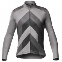 Wielerkleding Profteams 2020 MAVIC Cosmic Graphic Wielershirts Lange Mouw Grau Wielerkleding Profteams 2020 MAVIC Cosmic Graphic Wielershirts Lange Mouw Grau