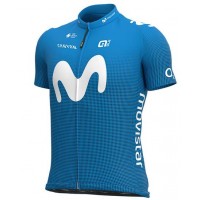 Wielerkleding Profteams 2020 Movistar Wielershirt Met Korte Mouwen