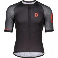 Wielerkleding Profteams 2020 SCOTT RC Premium Climber Wielershirt Met Korte Mouwen Zwart/Rood Wielerkleding Profteams 2020 SCOTT RC Premium Climber Wielershirt Met Korte Mouwen Zwart/Rood