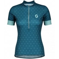 Wielerkleding Profteams 2020 Dames SCOTT Endurance 20 Wielershirt Met Korte Mouwen Dunkelblauw Wielerkleding Profteams 2020 Dames SCOTT Endurance 20 Wielershirt Met Korte Mouwen Dunkelblauw