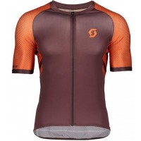 Wielerkleding Profteams 2020 SCOTT RC Premium Climber Wielershirt Met Korte Mouwen Orange Fluo Wielerkleding Profteams 2020 SCOTT RC Premium Climber Wielershirt Met Korte Mouwen Orange Fluo