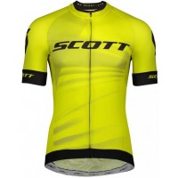 Wielerkleding Profteams 2020 SCOTT RC Pro Wielershirt Met Korte Mouwen Giallo Wielerkleding Profteams 2020 SCOTT RC Pro Wielershirt Met Korte Mouwen Giallo