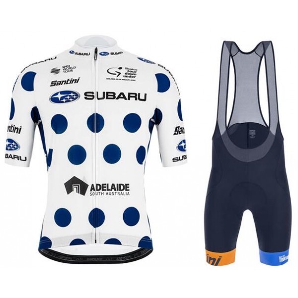 Wielerkleding Profteams 2020 TOUR DOWN UNDER Fietskleding Set Fietsshirt Met Korte Mouwen+Koersbroek Korte Subaru