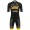 Wielerkleding Profteams 2020 TREK PIRELLI Set Fietskleding Set Wielershirt Korte Mouwen+Fietsbroek Korte Geel