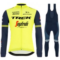 Wielerkleding Profteams 2020 TREK-SEGAFREDO Training Edition Set Wielershirts Lange Mouw+Koersbroek Korte Lunga