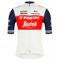 Wielerkleding Profteams 2020 TREK-SEGAFREDO Wielershirt Met Korte Mouwen langer Reißverschluss Wielerkleding Profteams 2020 TREK-SEGAFREDO Wielershirt Met Korte Mouwen langer Reißverschluss
