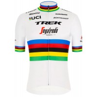 Wielerkleding Profteams 2020 TREK-SEGAFREDO Road Bike World Champion Wielershirt Met Korte Mouwen Langer Reißverschluss Wielerkleding Profteams 2020 TREK-SEGAFREDO Road Bike World Champion Wielershirt Met Korte Mouwen Langer Reißverschluss
