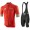 Wielerkleding Profteams 2020 UAE Tour Fietskleding Set Fietsshirt Met Korte Mouwen+Koersbroek Korte Orange