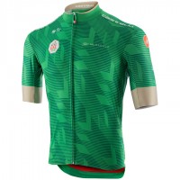 Wielerkleding Profteams 2020 UAE Tour Wielershirt Met Korte Mouwen Groen Wielerkleding Profteams 2020 UAE Tour Wielershirt Met Korte Mouwen Groen