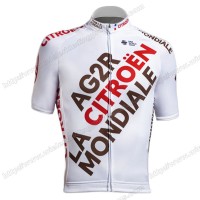 Ag2r Mondiale Citroen 2021 Team Fietsshirts Korte Mouws MLOSX Ag2r Mondiale Citroen 2021 Team Fietsshirts Korte Mouws MLOSX
