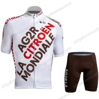 Ag2r Mondiale Citroen 2021 Team Wielerkleding Set Wielershirts Korte+Korte Fietsbroeken VTLUD Ag2r Mondiale Citroen 2021 Team Wielerkleding Set Wielershirts Korte+Korte Fietsbroeken VTLUD