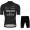 Deceuninck Quick Step Black Pro 2021 Team Wielerkleding Set Wielershirts Korte+Korte Fietsbroeken MWJNQ