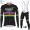 Winter Thermal Fleece Deceuninck Quick Step 2020 UCI World Champion Fietskleding Set Wielershirts Lange Mouw+Lange Wielrenbroe