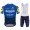 Deceuninck Quick Step Pro 2021 Team Fietskleding Set Fietsshirt Met Korte Mouwen+Korte Koersbroek Bib FIVGW