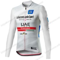Giro D'italia Uae Emirates 2021 Wielershirts Lange Mouwen LCWGG Giro D'italia Uae Emirates 2021 Wielershirts Lange Mouwen LCWGG
