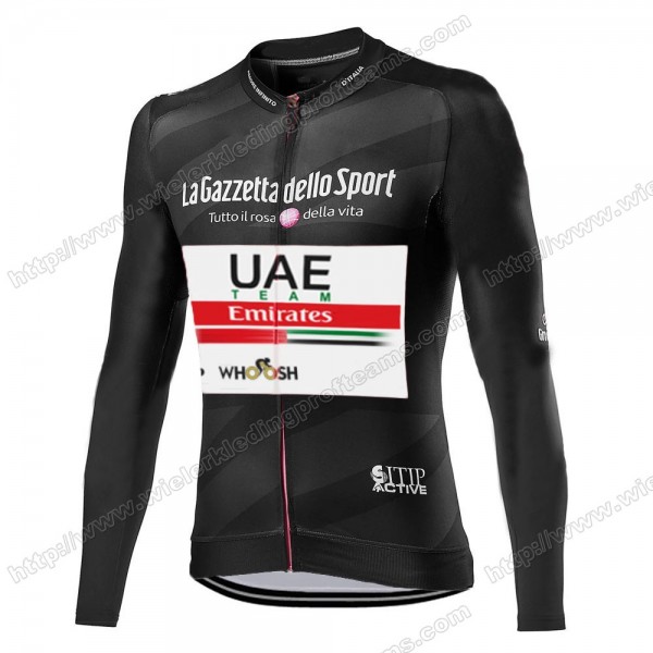 Giro D'italia Uae Emirates 2021 Wielershirts Lange Mouwen VTDKH