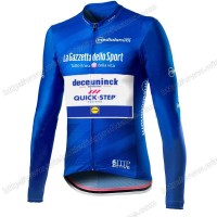 Giro D'italia Quick Step 2021 Wielershirts Lange Mouwen CBIKA Giro D'italia Quick Step 2021 Wielershirts Lange Mouwen CBIKA