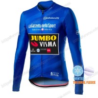 Winter Thermal Fleece Men Giro D'italia Jumbo Visma 2021 Wielershirts Lange Mouwen MLWOE Winter Thermal Fleece Men Giro D'italia Jumbo Visma 2021 Wielershirts Lange Mouwen MLWOE